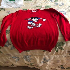Disney Minnie Mouse golf sweater, Size Small